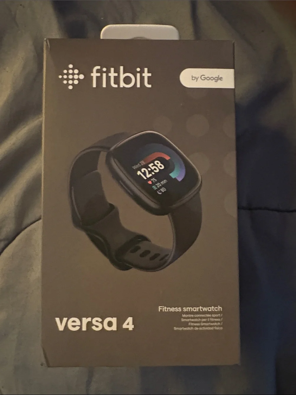 fitbit Versa 4 Smartwatch — Black